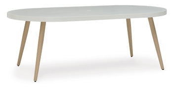 Seton Creek Outdoor Dining Table - Premium Outdoor Dining Table from Ashley Furniture - Just $724! Shop now at Furniture Wholesale Plus  We are the best furniture store in Nashville, Hendersonville, Goodlettsville, Madison, Antioch, Mount Juliet, Lebanon, Gallatin, Springfield, Murfreesboro, Franklin, Brentwood