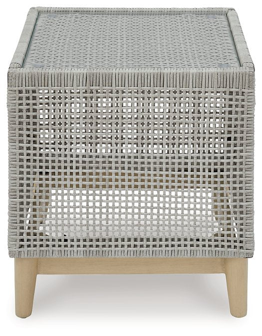 Seton Creek Outdoor End Table - Premium Outdoor End Table from Ashley Furniture - Just $227.96! Shop now at Furniture Wholesale Plus  We are the best furniture store in Nashville, Hendersonville, Goodlettsville, Madison, Antioch, Mount Juliet, Lebanon, Gallatin, Springfield, Murfreesboro, Franklin, Brentwood