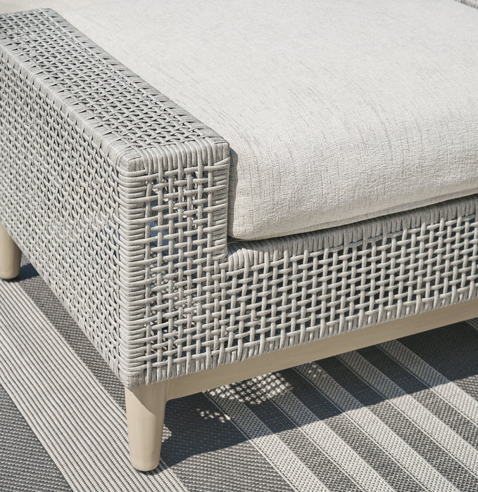 Seton Creek Outdoor Ottoman with Cushion - Premium Outdoor Ottoman from Ashley Furniture - Just $330.60! Shop now at Furniture Wholesale Plus  We are the best furniture store in Nashville, Hendersonville, Goodlettsville, Madison, Antioch, Mount Juliet, Lebanon, Gallatin, Springfield, Murfreesboro, Franklin, Brentwood