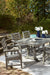 Visola Outdoor Dining Table with 4 Chairs - Premium Outdoor Seating Set from Ashley Furniture - Just $1860.28! Shop now at Furniture Wholesale Plus  We are the best furniture store in Nashville, Hendersonville, Goodlettsville, Madison, Antioch, Mount Juliet, Lebanon, Gallatin, Springfield, Murfreesboro, Franklin, Brentwood