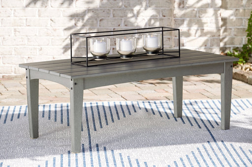 Visola Outdoor Coffee Table - Premium Outdoor Cocktail Table from Ashley Furniture - Just $254.44! Shop now at Furniture Wholesale Plus  We are the best furniture store in Nashville, Hendersonville, Goodlettsville, Madison, Antioch, Mount Juliet, Lebanon, Gallatin, Springfield, Murfreesboro, Franklin, Brentwood