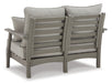 Visola Outdoor Loveseat Conversation Set - Premium Outdoor Dining Set from Ashley Furniture - Just $2230.05! Shop now at Furniture Wholesale Plus  We are the best furniture store in Nashville, Hendersonville, Goodlettsville, Madison, Antioch, Mount Juliet, Lebanon, Gallatin, Springfield, Murfreesboro, Franklin, Brentwood