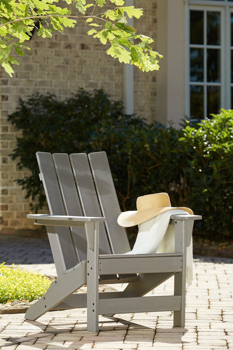 Visola Outdoor Adirondack Chair Set with End Table - Premium Outdoor Seating Set from Ashley Furniture - Just $622.08! Shop now at Furniture Wholesale Plus  We are the best furniture store in Nashville, Hendersonville, Goodlettsville, Madison, Antioch, Mount Juliet, Lebanon, Gallatin, Springfield, Murfreesboro, Franklin, Brentwood
