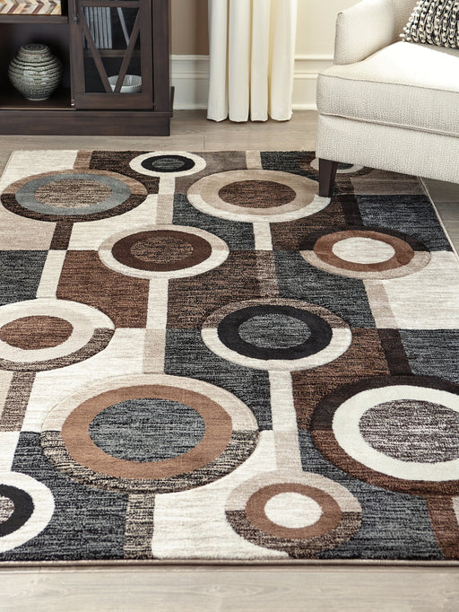 Guintte 5' x 6'7" Rug - Premium Rug from Ashley Furniture - Just $134.50! Shop now at Furniture Wholesale Plus  We are the best furniture store in Nashville, Hendersonville, Goodlettsville, Madison, Antioch, Mount Juliet, Lebanon, Gallatin, Springfield, Murfreesboro, Franklin, Brentwood