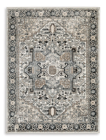 Gregmoore 5'2" x 6'10" Rug - Premium Rug from Ashley Furniture - Just $90.36! Shop now at Furniture Wholesale Plus  We are the best furniture store in Nashville, Hendersonville, Goodlettsville, Madison, Antioch, Mount Juliet, Lebanon, Gallatin, Springfield, Murfreesboro, Franklin, Brentwood