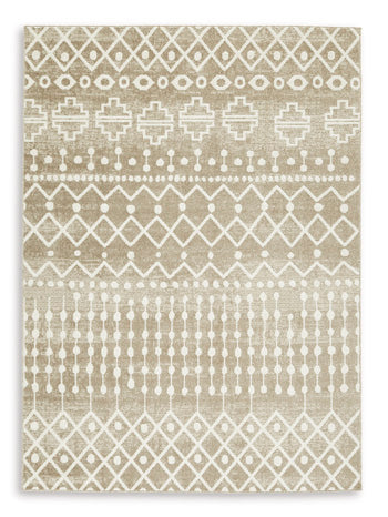 Bunchly 5' x 7' Rug - Premium Rug from Ashley Furniture - Just $90.36! Shop now at Furniture Wholesale Plus  We are the best furniture store in Nashville, Hendersonville, Goodlettsville, Madison, Antioch, Mount Juliet, Lebanon, Gallatin, Springfield, Murfreesboro, Franklin, Brentwood