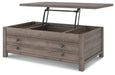 Arlenbry Coffee Table with Lift Top - Premium Cocktail Table Lift from Ashley Furniture - Just $272.09! Shop now at Furniture Wholesale Plus  We are the best furniture store in Nashville, Hendersonville, Goodlettsville, Madison, Antioch, Mount Juliet, Lebanon, Gallatin, Springfield, Murfreesboro, Franklin, Brentwood