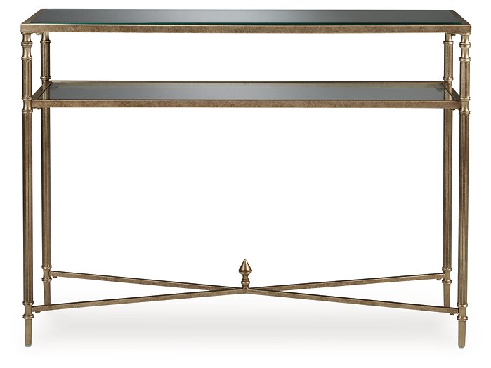 Cloverty Sofa Table - Premium Sofa Table from Ashley Furniture - Just $219.13! Shop now at Furniture Wholesale Plus  We are the best furniture store in Nashville, Hendersonville, Goodlettsville, Madison, Antioch, Mount Juliet, Lebanon, Gallatin, Springfield, Murfreesboro, Franklin, Brentwood