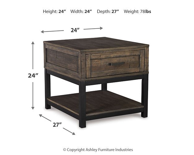 Johurst End Table - Premium End Table from Ashley Furniture - Just $254.44! Shop now at Furniture Wholesale Plus  We are the best furniture store in Nashville, Hendersonville, Goodlettsville, Madison, Antioch, Mount Juliet, Lebanon, Gallatin, Springfield, Murfreesboro, Franklin, Brentwood