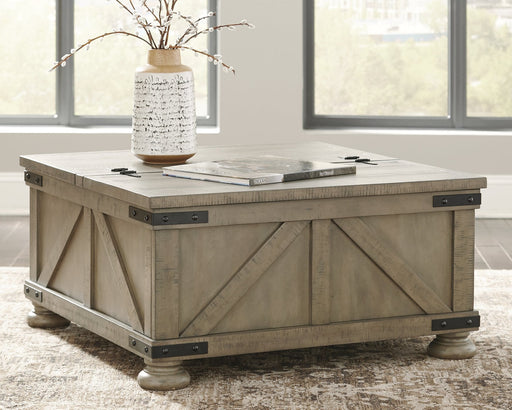 Aldwin Coffee Table With Storage - Premium Cocktail Table from Ashley Furniture - Just $325.05! Shop now at Furniture Wholesale Plus  We are the best furniture store in Nashville, Hendersonville, Goodlettsville, Madison, Antioch, Mount Juliet, Lebanon, Gallatin, Springfield, Murfreesboro, Franklin, Brentwood