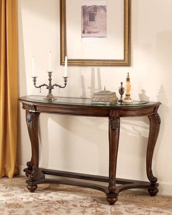Norcastle Sofa/Console Table - Premium Sofa Table from Ashley Furniture - Just $360.36! Shop now at Furniture Wholesale Plus  We are the best furniture store in Nashville, Hendersonville, Goodlettsville, Madison, Antioch, Mount Juliet, Lebanon, Gallatin, Springfield, Murfreesboro, Franklin, Brentwood