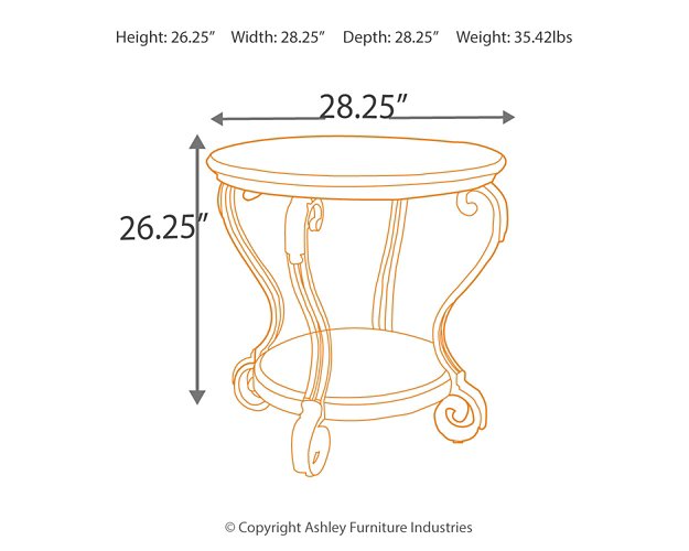 Nestor End Table - Premium End Table from Ashley Furniture - Just $183.82! Shop now at Furniture Wholesale Plus  We are the best furniture store in Nashville, Hendersonville, Goodlettsville, Madison, Antioch, Mount Juliet, Lebanon, Gallatin, Springfield, Murfreesboro, Franklin, Brentwood