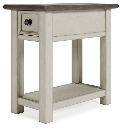 Bolanburg Chairside End Table - Premium End Table from Ashley Furniture - Just $157.34! Shop now at Furniture Wholesale Plus  We are the best furniture store in Nashville, Hendersonville, Goodlettsville, Madison, Antioch, Mount Juliet, Lebanon, Gallatin, Springfield, Murfreesboro, Franklin, Brentwood