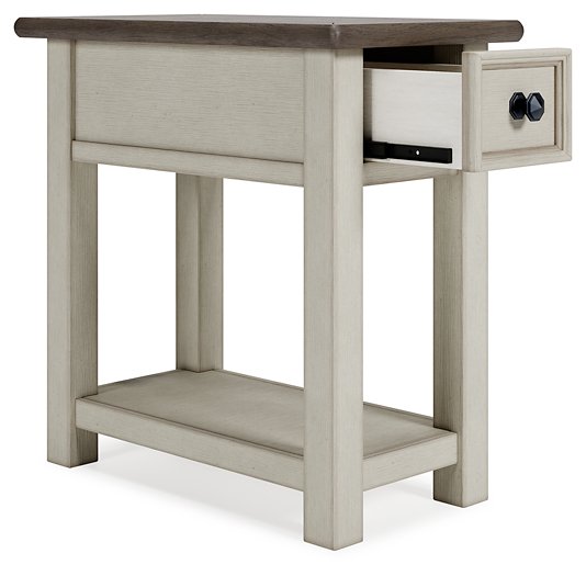 Bolanburg Chairside End Table - Premium End Table from Ashley Furniture - Just $157.34! Shop now at Furniture Wholesale Plus  We are the best furniture store in Nashville, Hendersonville, Goodlettsville, Madison, Antioch, Mount Juliet, Lebanon, Gallatin, Springfield, Murfreesboro, Franklin, Brentwood