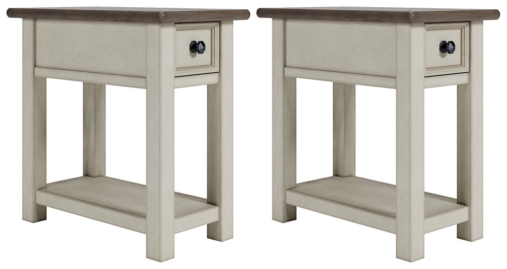 Bolanburg End Table Set - Premium Table Set from Ashley Furniture - Just $314.68! Shop now at Furniture Wholesale Plus  We are the best furniture store in Nashville, Hendersonville, Goodlettsville, Madison, Antioch, Mount Juliet, Lebanon, Gallatin, Springfield, Murfreesboro, Franklin, Brentwood