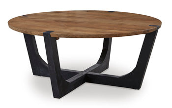 Hanneforth Coffee Table - Premium Cocktail Table from Ashley Furniture - Just $272.09! Shop now at Furniture Wholesale Plus  We are the best furniture store in Nashville, Hendersonville, Goodlettsville, Madison, Antioch, Mount Juliet, Lebanon, Gallatin, Springfield, Murfreesboro, Franklin, Brentwood
