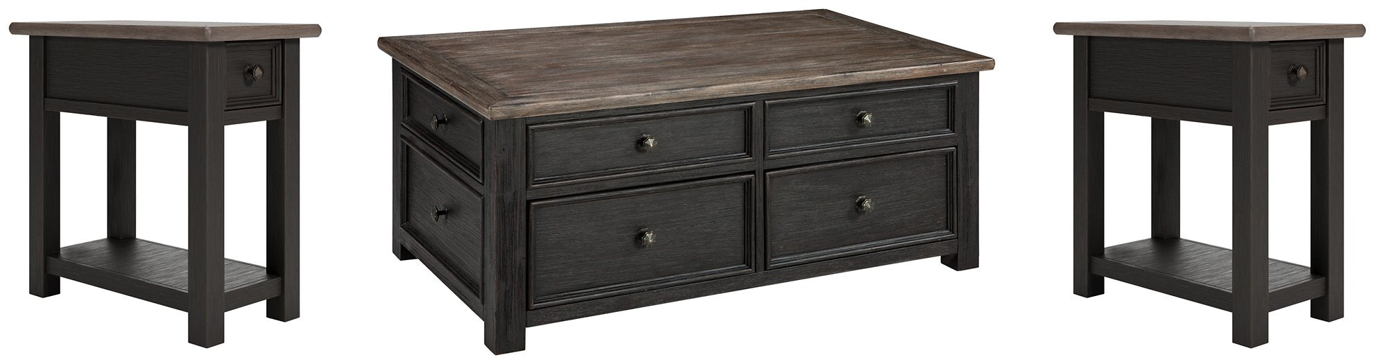 Tyler Creek Occasional Table Set - Premium Table Set from Ashley Furniture - Just $848.94! Shop now at Furniture Wholesale Plus  We are the best furniture store in Nashville, Hendersonville, Goodlettsville, Madison, Antioch, Mount Juliet, Lebanon, Gallatin, Springfield, Murfreesboro, Franklin, Brentwood