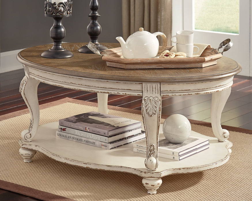 Realyn Occasional Table Set - Premium Table Set from Ashley Furniture - Just $728! Shop now at Furniture Wholesale Plus  We are the best furniture store in Nashville, Hendersonville, Goodlettsville, Madison, Antioch, Mount Juliet, Lebanon, Gallatin, Springfield, Murfreesboro, Franklin, Brentwood