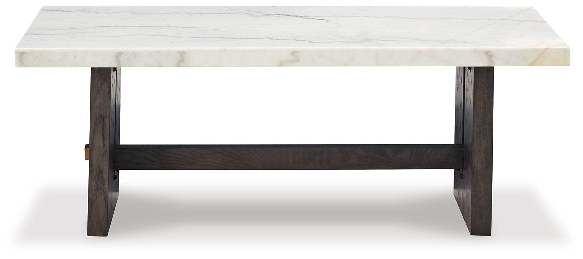 Burkhaus Coffee Table - Premium Cocktail Table from Ashley Furniture - Just $325.05! Shop now at Furniture Wholesale Plus  We are the best furniture store in Nashville, Hendersonville, Goodlettsville, Madison, Antioch, Mount Juliet, Lebanon, Gallatin, Springfield, Murfreesboro, Franklin, Brentwood