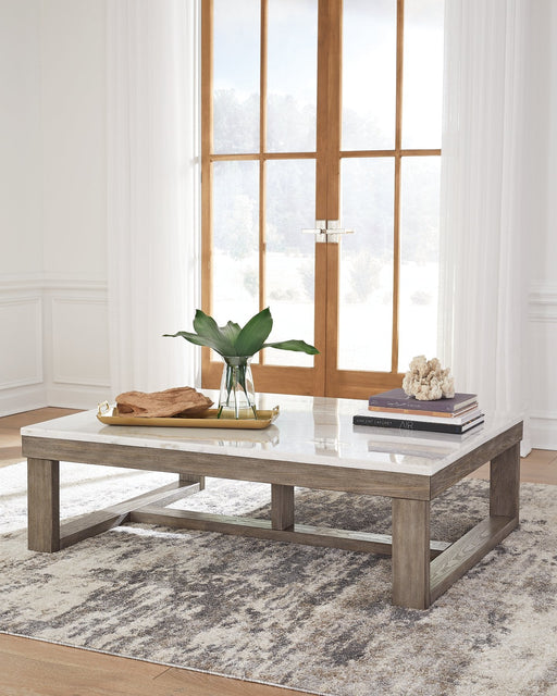 Loyaska Coffee Table - Premium Cocktail Table from Ashley Furniture - Just $466.28! Shop now at Furniture Wholesale Plus  We are the best furniture store in Nashville, Hendersonville, Goodlettsville, Madison, Antioch, Mount Juliet, Lebanon, Gallatin, Springfield, Murfreesboro, Franklin, Brentwood