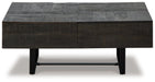 Kevmart Coffee Table - Premium Cocktail Table from Ashley Furniture - Just $587.22! Shop now at Furniture Wholesale Plus  We are the best furniture store in Nashville, Hendersonville, Goodlettsville, Madison, Antioch, Mount Juliet, Lebanon, Gallatin, Springfield, Murfreesboro, Franklin, Brentwood