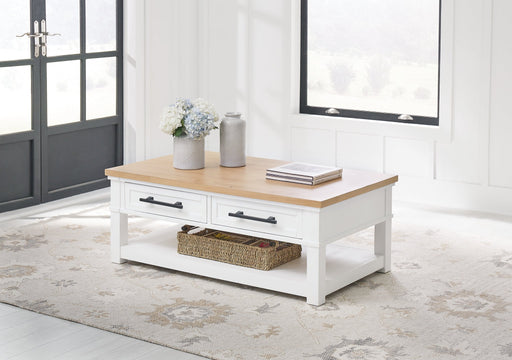 Ashbryn Coffee Table - Premium Cocktail Table from Ashley Furniture - Just $289.74! Shop now at Furniture Wholesale Plus  We are the best furniture store in Nashville, Hendersonville, Goodlettsville, Madison, Antioch, Mount Juliet, Lebanon, Gallatin, Springfield, Murfreesboro, Franklin, Brentwood