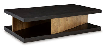 Kocomore Coffee Table - Premium Cocktail Table from Ashley Furniture - Just $325.05! Shop now at Furniture Wholesale Plus  We are the best furniture store in Nashville, Hendersonville, Goodlettsville, Madison, Antioch, Mount Juliet, Lebanon, Gallatin, Springfield, Murfreesboro, Franklin, Brentwood