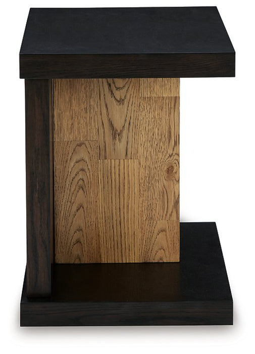 Kocomore Chairside End Table - Premium End Table from Ashley Furniture - Just $148.51! Shop now at Furniture Wholesale Plus  We are the best furniture store in Nashville, Hendersonville, Goodlettsville, Madison, Antioch, Mount Juliet, Lebanon, Gallatin, Springfield, Murfreesboro, Franklin, Brentwood