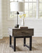 Mondoro End Table - Premium End Table from Ashley Furniture - Just $272.09! Shop now at Furniture Wholesale Plus  We are the best furniture store in Nashville, Hendersonville, Goodlettsville, Madison, Antioch, Mount Juliet, Lebanon, Gallatin, Springfield, Murfreesboro, Franklin, Brentwood