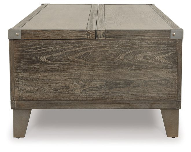 Chazney Coffee Table with Lift Top - Premium Cocktail Table Lift from Ashley Furniture - Just $501.59! Shop now at Furniture Wholesale Plus  We are the best furniture store in Nashville, Hendersonville, Goodlettsville, Madison, Antioch, Mount Juliet, Lebanon, Gallatin, Springfield, Murfreesboro, Franklin, Brentwood