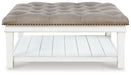 Kanwyn Upholstered Ottoman Coffee Table - Premium Cocktail Table from Ashley Furniture - Just $395.67! Shop now at Furniture Wholesale Plus  We are the best furniture store in Nashville, Hendersonville, Goodlettsville, Madison, Antioch, Mount Juliet, Lebanon, Gallatin, Springfield, Murfreesboro, Franklin, Brentwood