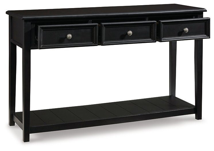 Beckincreek Sofa Table - Premium Sofa Table from Ashley Furniture - Just $342.71! Shop now at Furniture Wholesale Plus  We are the best furniture store in Nashville, Hendersonville, Goodlettsville, Madison, Antioch, Mount Juliet, Lebanon, Gallatin, Springfield, Murfreesboro, Franklin, Brentwood