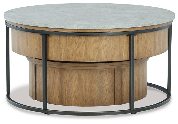 Fridley Nesting Coffee Table (Set of 2) - Premium Cocktail Table from Ashley Furniture - Just $536.90! Shop now at Furniture Wholesale Plus  We are the best furniture store in Nashville, Hendersonville, Goodlettsville, Madison, Antioch, Mount Juliet, Lebanon, Gallatin, Springfield, Murfreesboro, Franklin, Brentwood