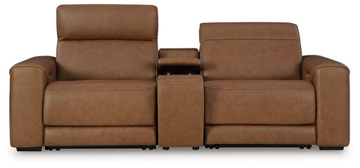 Magic Man Power Reclining Sectional Loveseat with Console - Premium Sectional from Ashley Furniture - Just $2192.28! Shop now at Furniture Wholesale Plus  We are the best furniture store in Nashville, Hendersonville, Goodlettsville, Madison, Antioch, Mount Juliet, Lebanon, Gallatin, Springfield, Murfreesboro, Franklin, Brentwood