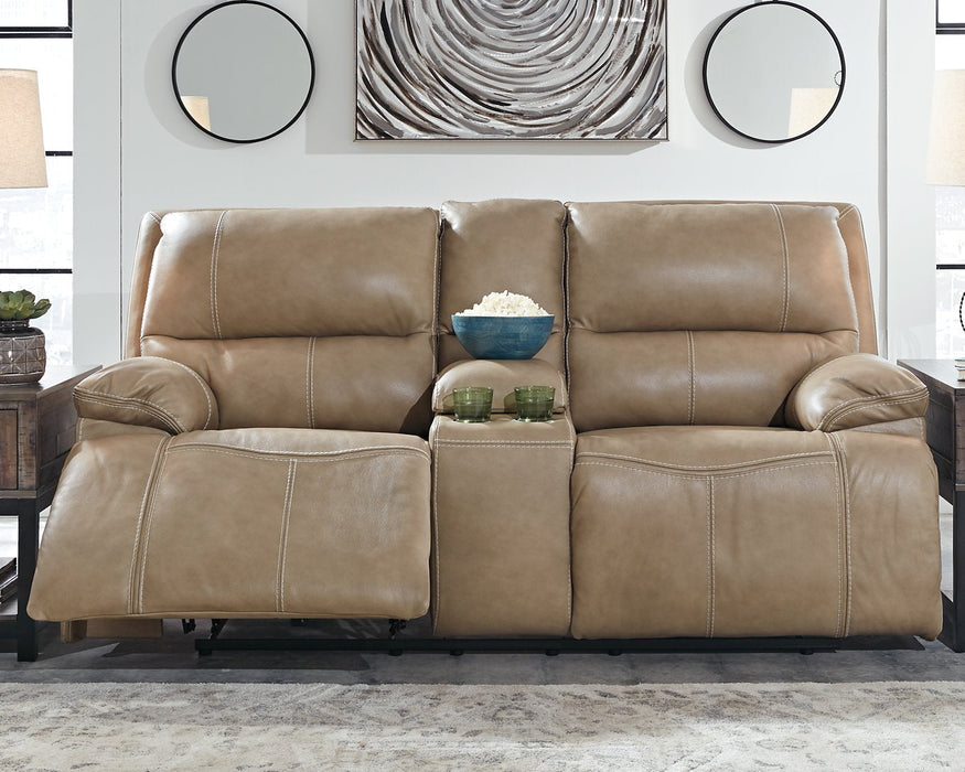 Ricmen Power Reclining Loveseat with Console - Premium Loveseat from Ashley Furniture - Just $1402.67! Shop now at Furniture Wholesale Plus  We are the best furniture store in Nashville, Hendersonville, Goodlettsville, Madison, Antioch, Mount Juliet, Lebanon, Gallatin, Springfield, Murfreesboro, Franklin, Brentwood