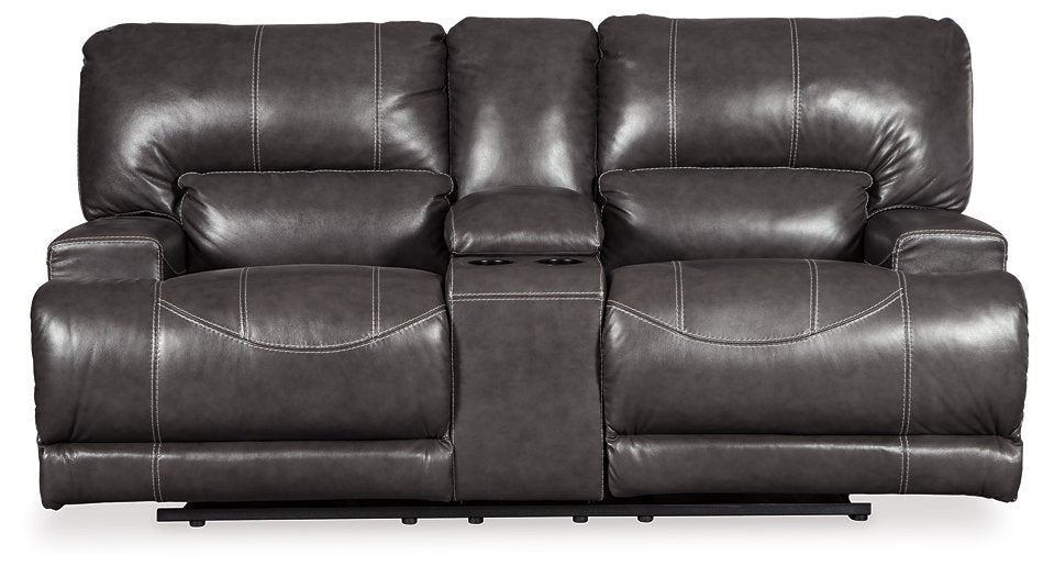 McCaskill Power Reclining Loveseat with Console - Premium Loveseat from Ashley Furniture - Just $1762.82! Shop now at Furniture Wholesale Plus  We are the best furniture store in Nashville, Hendersonville, Goodlettsville, Madison, Antioch, Mount Juliet, Lebanon, Gallatin, Springfield, Murfreesboro, Franklin, Brentwood