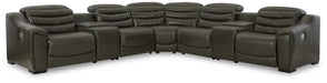 Center Line Power Reclining Sectional - Premium Sectional from Ashley Furniture - Just $2015.74! Shop now at Furniture Wholesale Plus  We are the best furniture store in Nashville, Hendersonville, Goodlettsville, Madison, Antioch, Mount Juliet, Lebanon, Gallatin, Springfield, Murfreesboro, Franklin, Brentwood