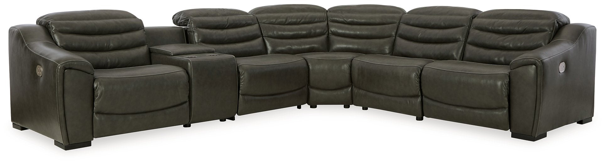 Center Line Power Reclining Sectional - Premium Sectional from Ashley Furniture - Just $2015.74! Shop now at Furniture Wholesale Plus  We are the best furniture store in Nashville, Hendersonville, Goodlettsville, Madison, Antioch, Mount Juliet, Lebanon, Gallatin, Springfield, Murfreesboro, Franklin, Brentwood