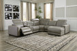 Correze Power Reclining Sectional with Chaise - Premium Sectional from Ashley Furniture - Just $3432.07! Shop now at Furniture Wholesale Plus  We are the best furniture store in Nashville, Hendersonville, Goodlettsville, Madison, Antioch, Mount Juliet, Lebanon, Gallatin, Springfield, Murfreesboro, Franklin, Brentwood