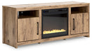Hyanna 63" TV Stand with Electric Fireplace - Premium TV Stand from Ashley Furniture - Just $591.28! Shop now at Furniture Wholesale Plus  We are the best furniture store in Nashville, Hendersonville, Goodlettsville, Madison, Antioch, Mount Juliet, Lebanon, Gallatin, Springfield, Murfreesboro, Franklin, Brentwood