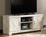 Bellaby 63" TV Stand with Electric Fireplace - Premium TV Stand from Ashley Furniture - Just $591.28! Shop now at Furniture Wholesale Plus  We are the best furniture store in Nashville, Hendersonville, Goodlettsville, Madison, Antioch, Mount Juliet, Lebanon, Gallatin, Springfield, Murfreesboro, Franklin, Brentwood