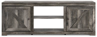 Wynnlow 72" TV Stand - Premium Entertainment Center from Ashley Furniture - Just $259.44! Shop now at Furniture Wholesale Plus  We are the best furniture store in Nashville, Hendersonville, Goodlettsville, Madison, Antioch, Mount Juliet, Lebanon, Gallatin, Springfield, Murfreesboro, Franklin, Brentwood