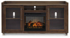 Starmore 70" TV Stand with Electric Fireplace - Premium Entertainment Center from Ashley Furniture - Just $915.06! Shop now at Furniture Wholesale Plus  We are the best furniture store in Nashville, Hendersonville, Goodlettsville, Madison, Antioch, Mount Juliet, Lebanon, Gallatin, Springfield, Murfreesboro, Franklin, Brentwood