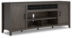 Montillan 84" TV Stand with Electric Fireplace - Premium TV Stand from Ashley Furniture - Just $1126.22! Shop now at Furniture Wholesale Plus  We are the best furniture store in Nashville, Hendersonville, Goodlettsville, Madison, Antioch, Mount Juliet, Lebanon, Gallatin, Springfield, Murfreesboro, Franklin, Brentwood