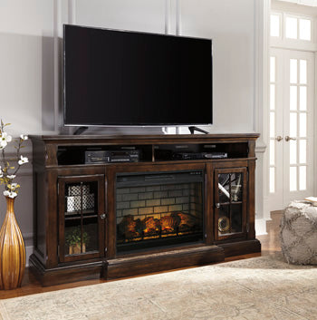 Roddinton 72" TV Stand with Electric Fireplace - Premium TV Stand from Ashley Furniture - Just $1206.66! Shop now at Furniture Wholesale Plus  We are the best furniture store in Nashville, Hendersonville, Goodlettsville, Madison, Antioch, Mount Juliet, Lebanon, Gallatin, Springfield, Murfreesboro, Franklin, Brentwood