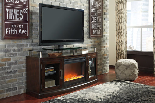 Chanceen 60" TV Stand with Electric Fireplace - Premium TV Stand from Ashley Furniture - Just $874.84! Shop now at Furniture Wholesale Plus  We are the best furniture store in Nashville, Hendersonville, Goodlettsville, Madison, Antioch, Mount Juliet, Lebanon, Gallatin, Springfield, Murfreesboro, Franklin, Brentwood