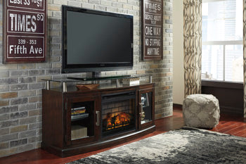 Chanceen 60" TV Stand with Electric Fireplace - Premium TV Stand from Ashley Furniture - Just $874.84! Shop now at Furniture Wholesale Plus  We are the best furniture store in Nashville, Hendersonville, Goodlettsville, Madison, Antioch, Mount Juliet, Lebanon, Gallatin, Springfield, Murfreesboro, Franklin, Brentwood