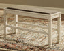 Bolanburg - DBL Counter UPH Bench  - Beige – Counter Benches by Signature Design by Ashley® at Furniture Wholesale Plus , Nashville furniture store