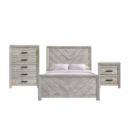 Ellen - Panel Bedroom Set – 3 Piece Bedroom Sets by Elements International at Furniture Wholesale Plus , Nashville furniture store