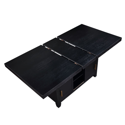Yves - Dining Table - Black – Dining Tables by Steve Silver Furniture at Furniture Wholesale Plus , Nashville furniture store